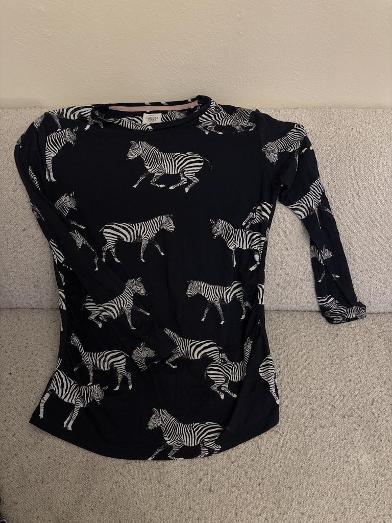 Graviditetssæt med zebra