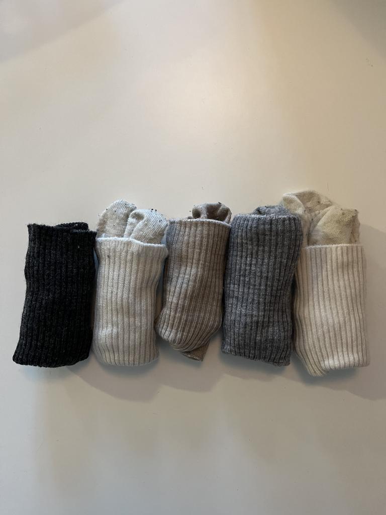 5 par uldstrømper