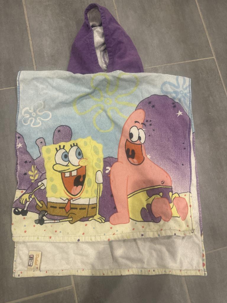 Svamp Bob badehåndklæd