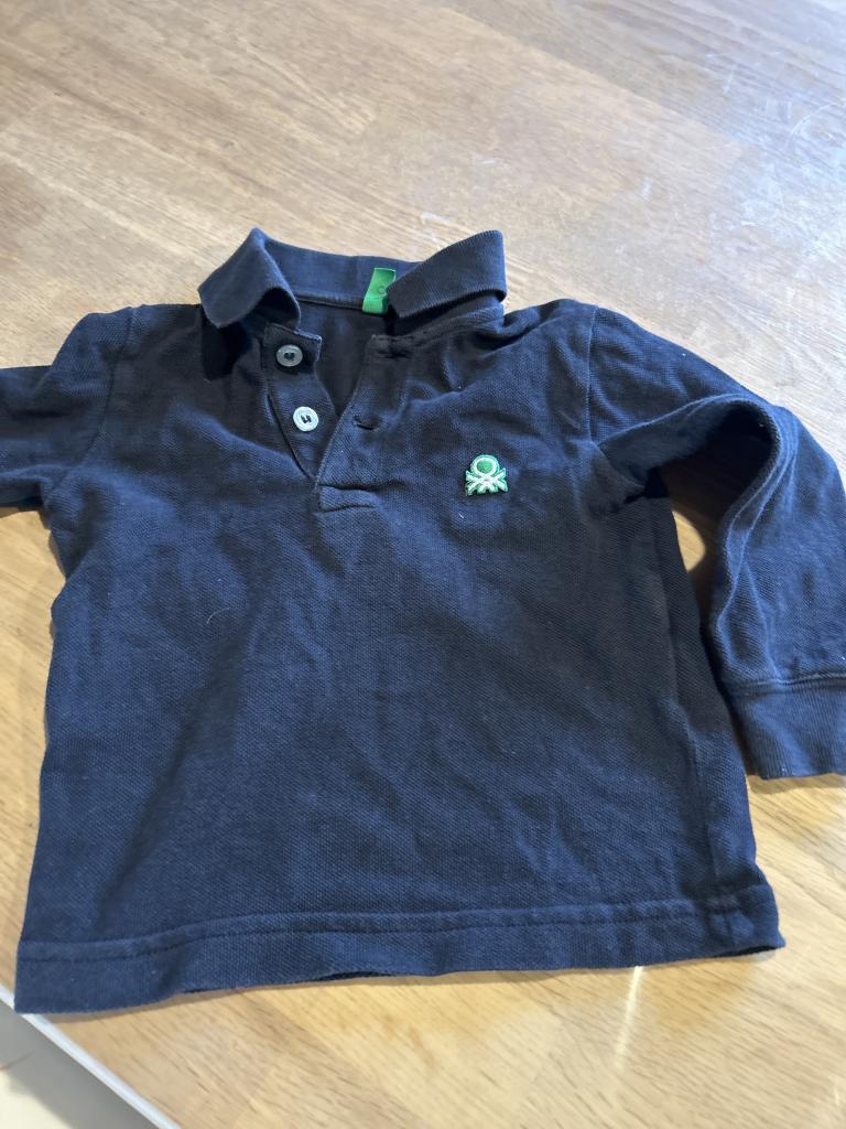 Benetton langærmet pol