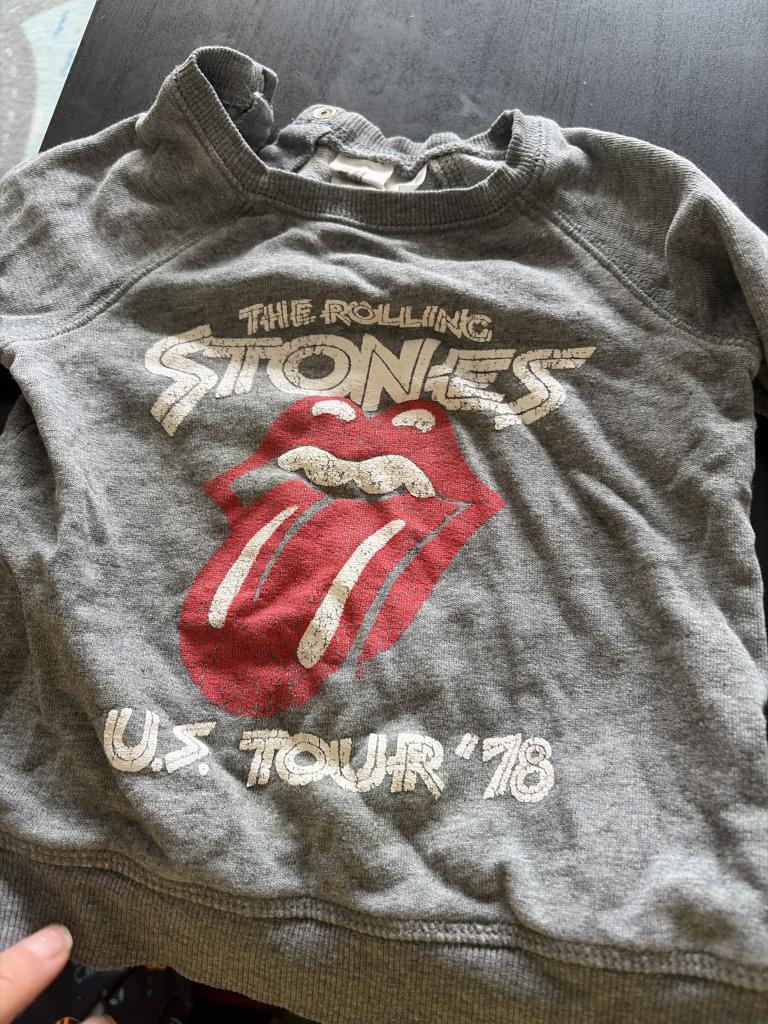 H&M Rolling Stones trøje
