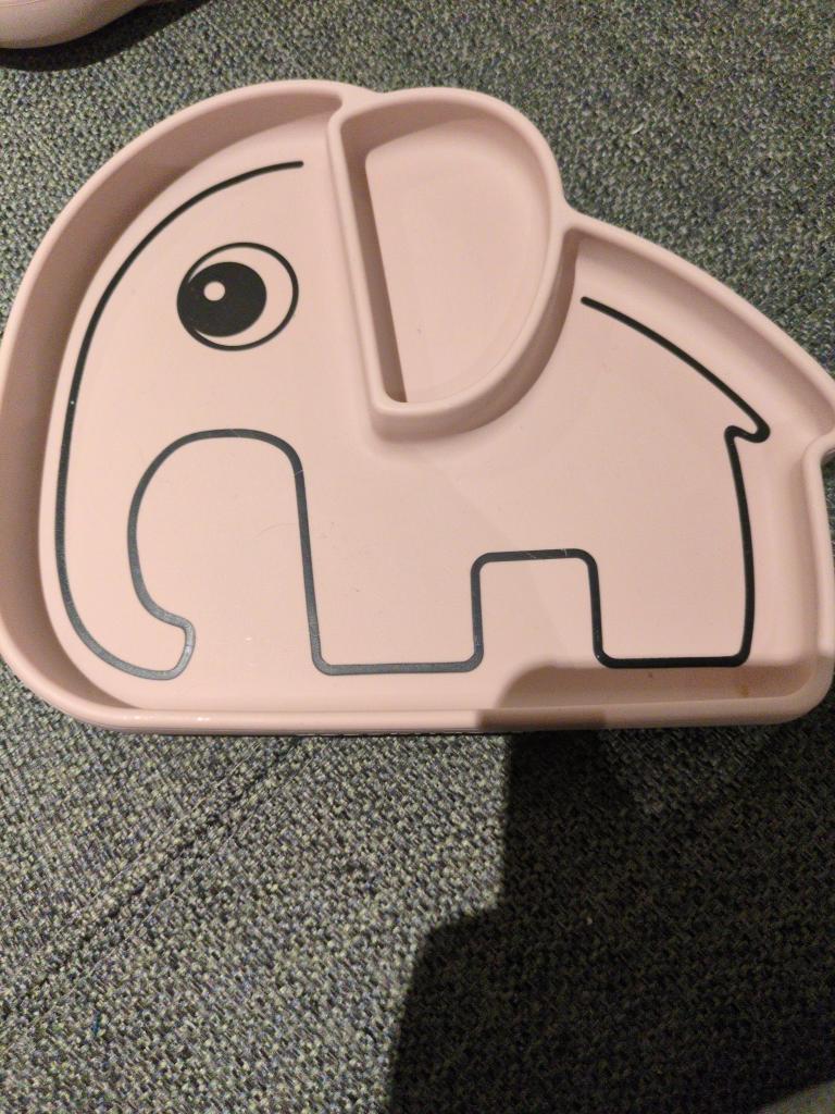 DbD tallerken - elefant