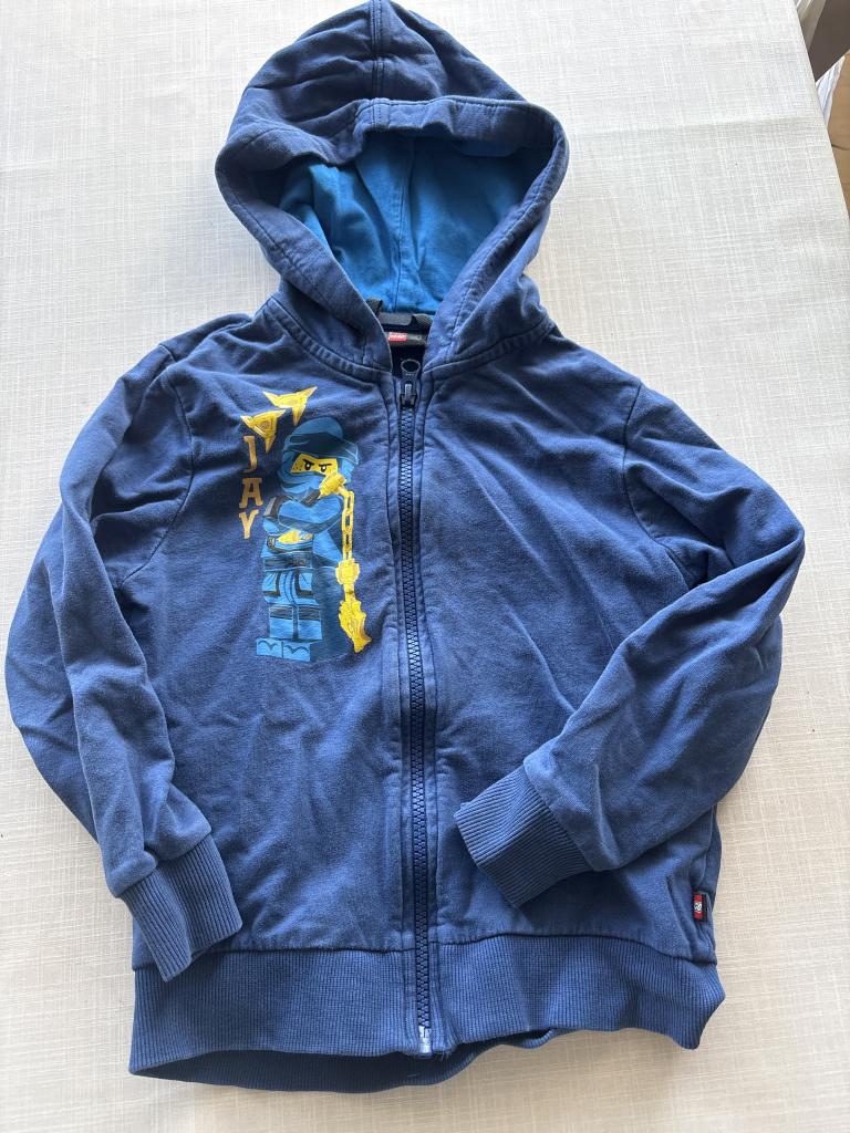 Blå Ninjago bluse 116