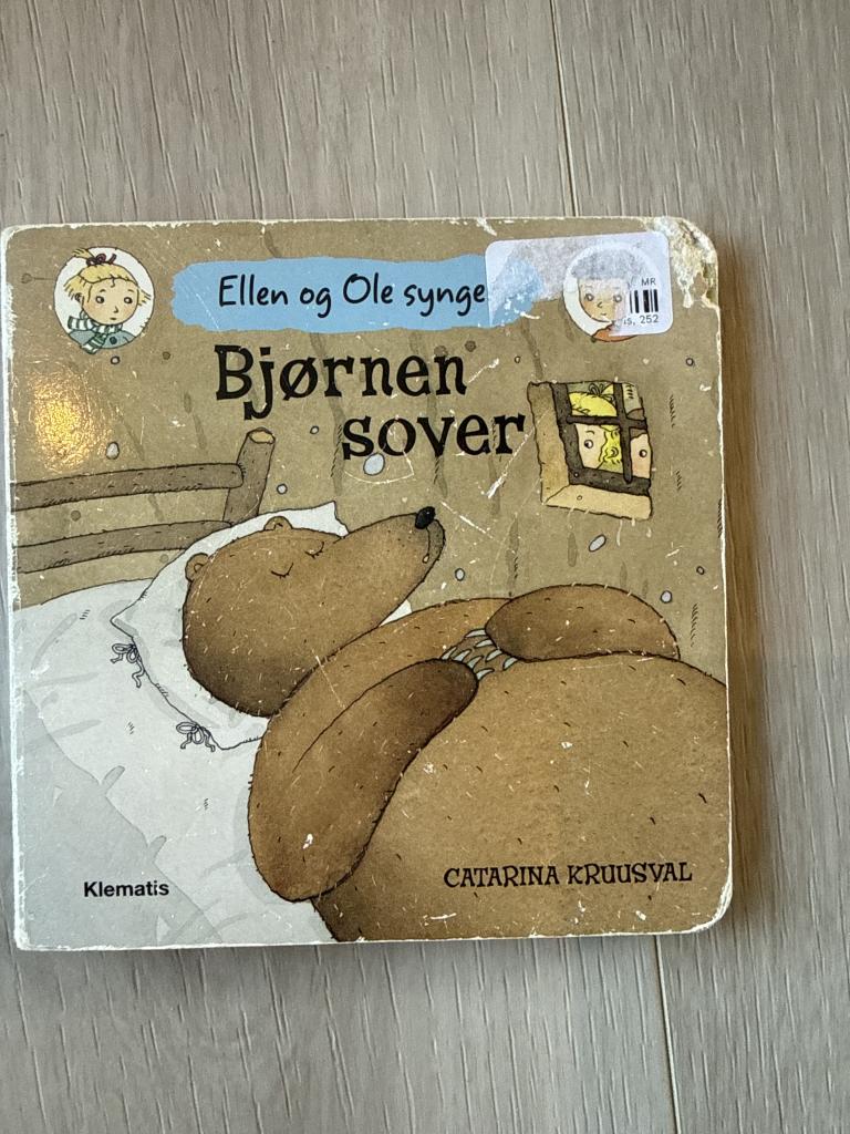Bjørnen sover bog