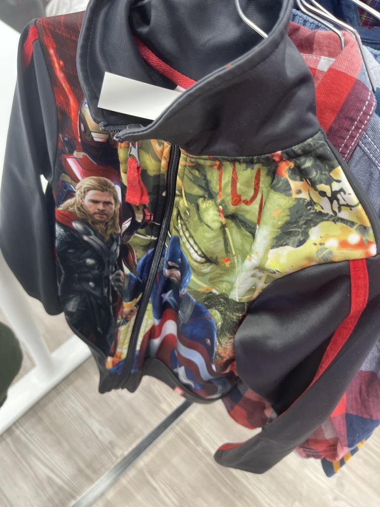 Avengers - lynlås jakke