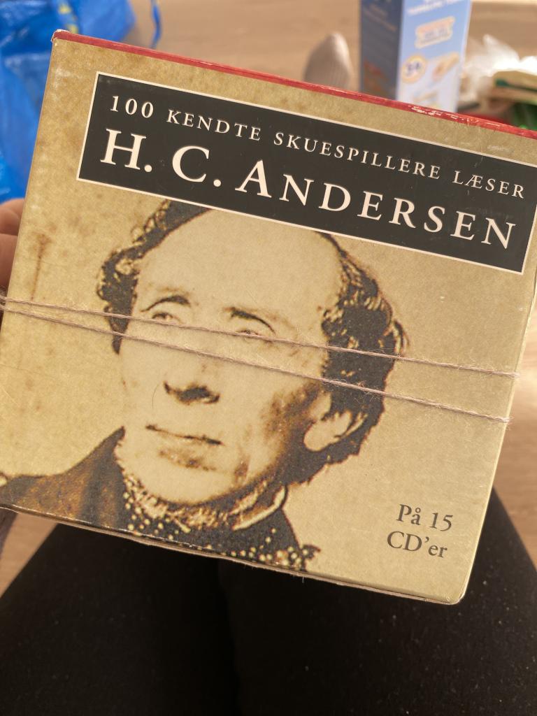 H.C. Andersen lydbog-bo