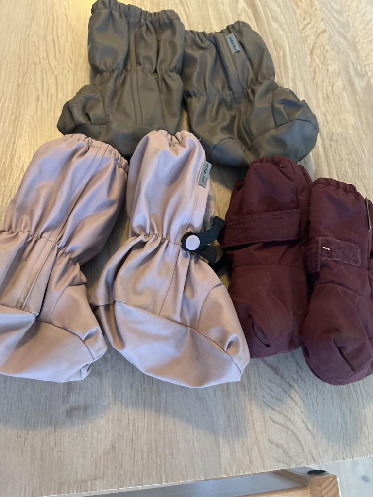 3 par Overtræk futter