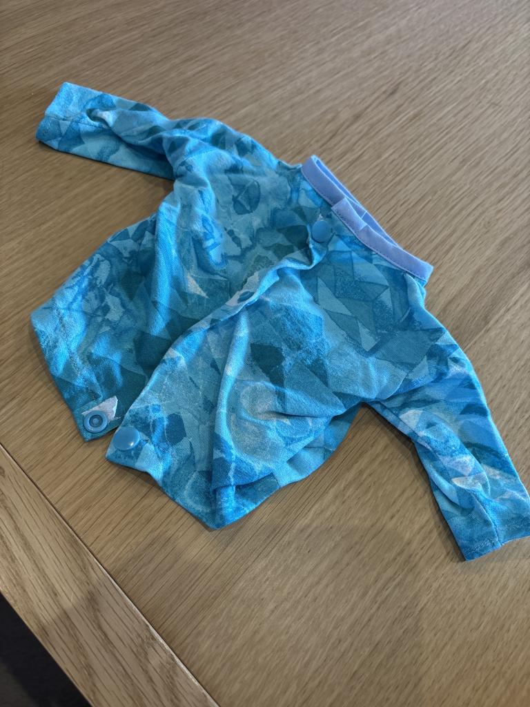 Blå bluse
