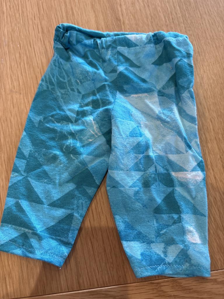 Blå leggings