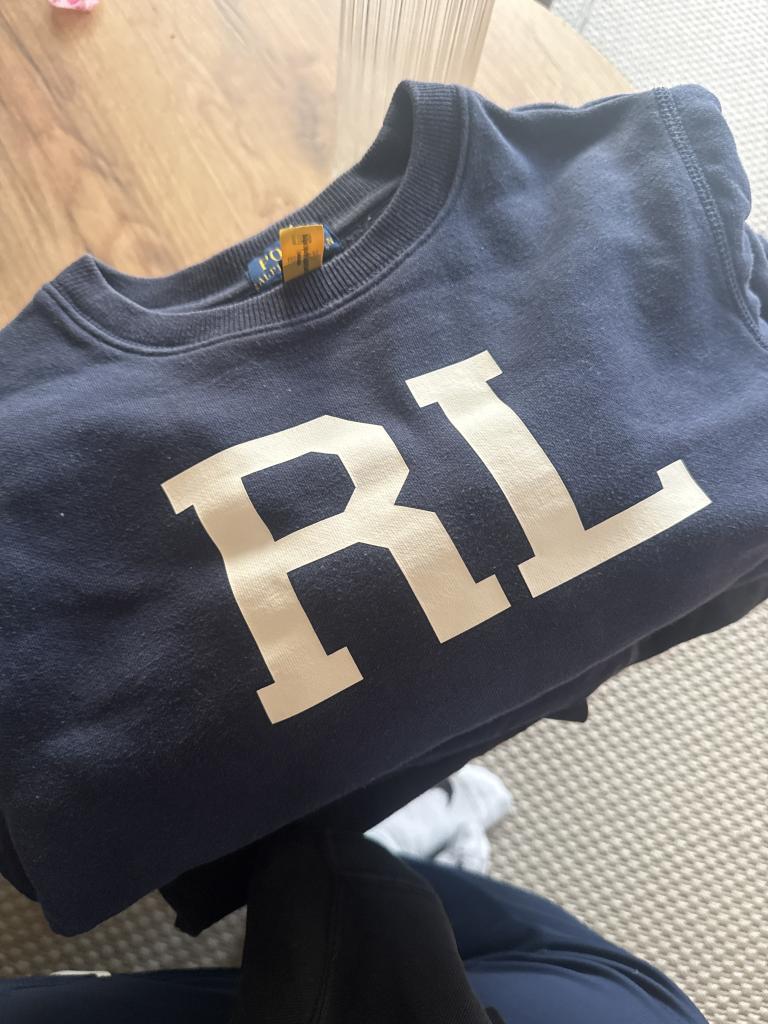 RL trøje 7y navy