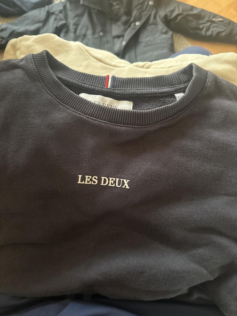 Les deux trøje 9/10 navy