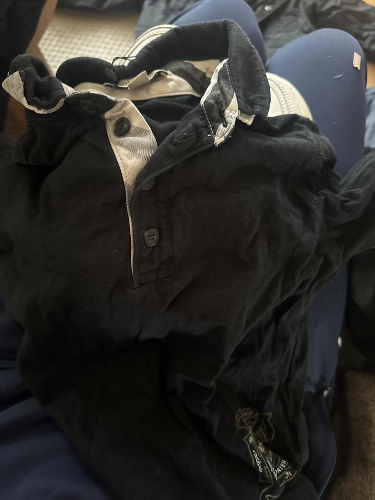 Burberry polo 5y sort