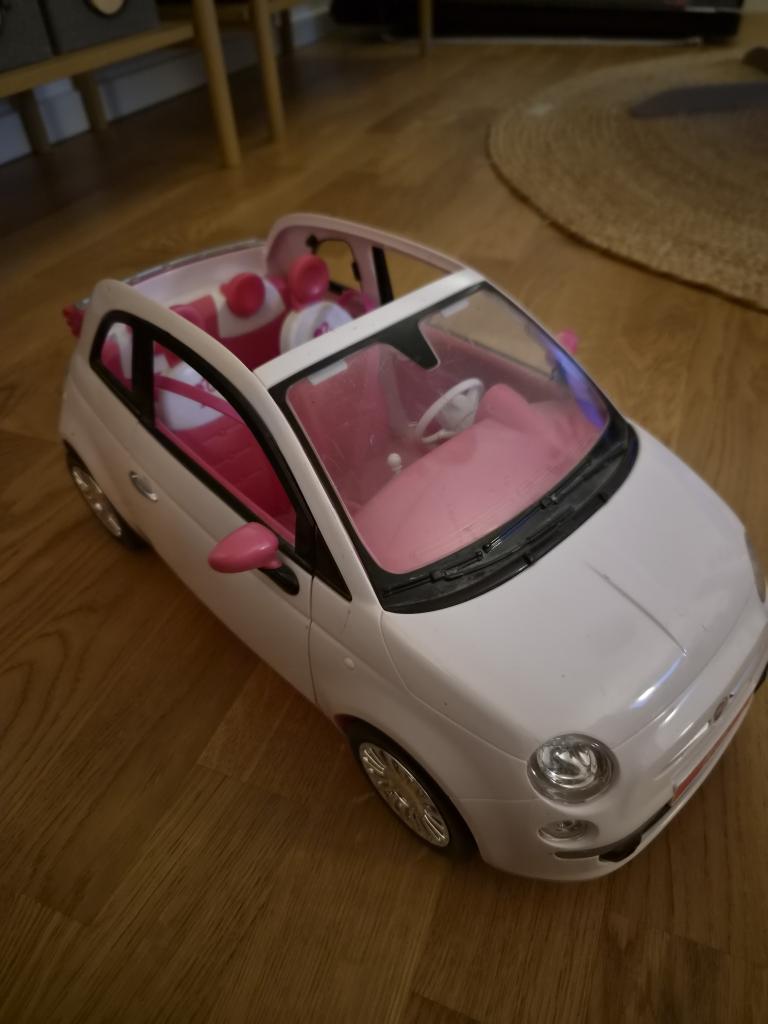 Barbie bil/fiat500
