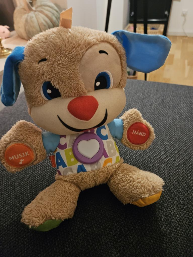 Fisher Price bamse, lyd
