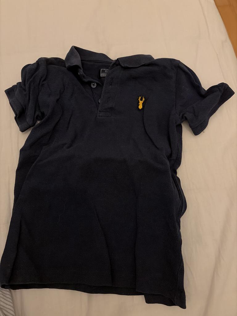 Blå next polo