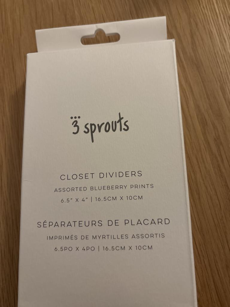 3 Sprouts garderobehjul