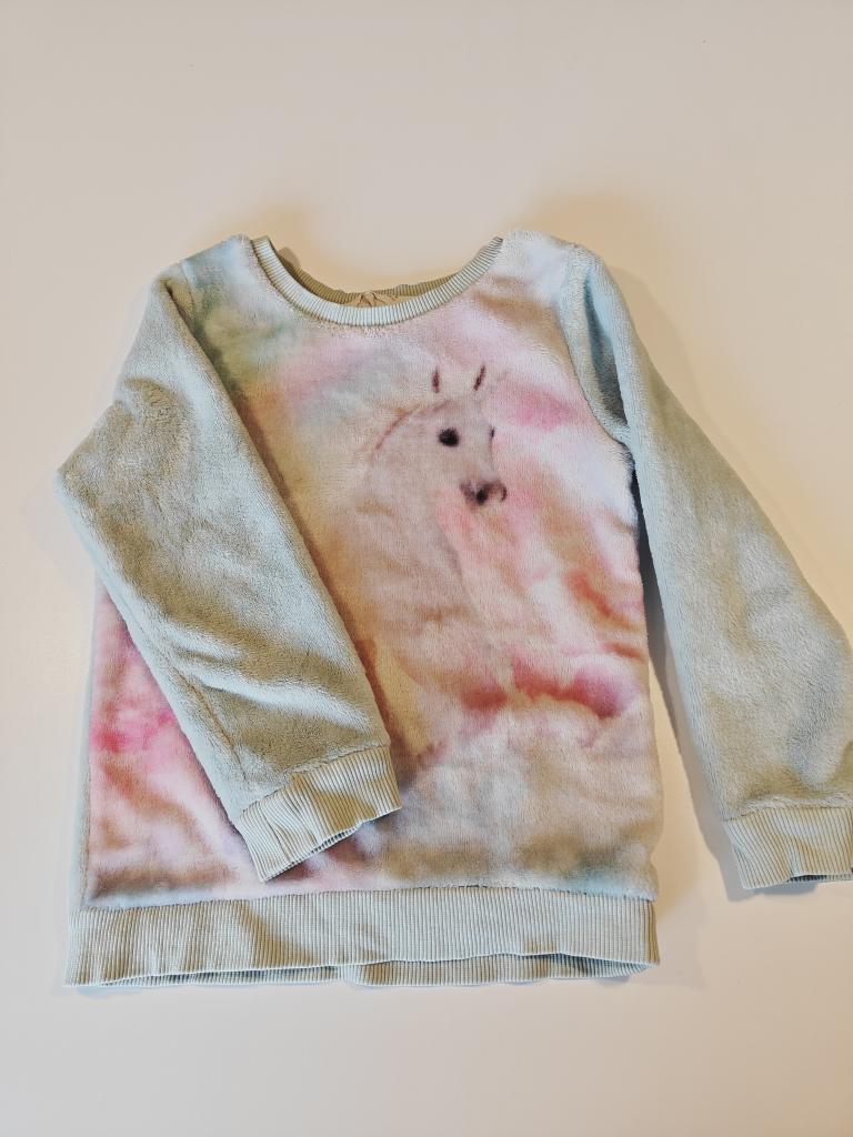 H&M enhjørning bluse