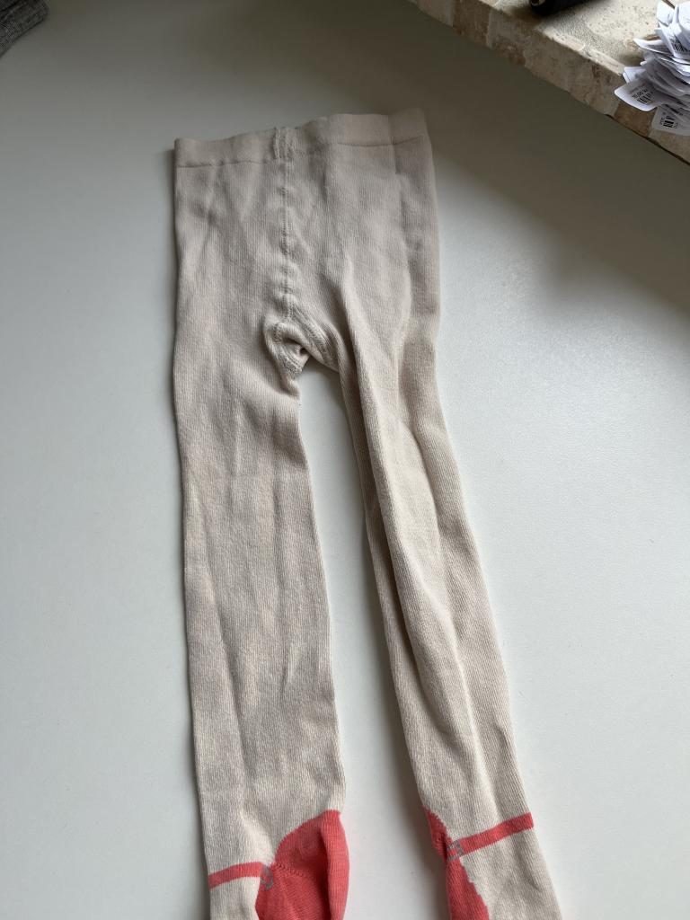 Beige leggings