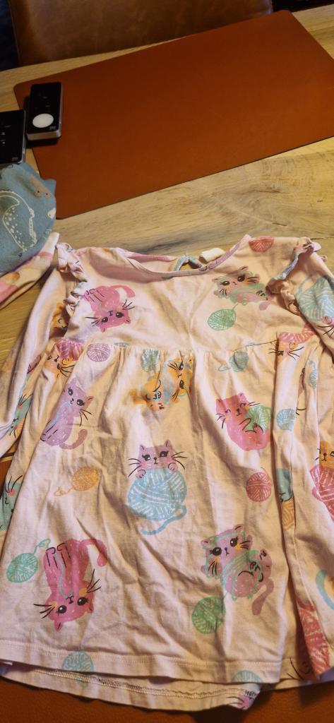 H&M kjole med katte