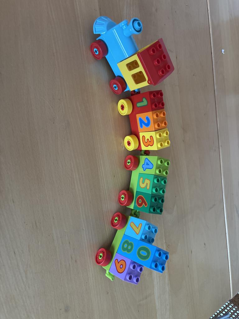 LEGO Duplo tal tog