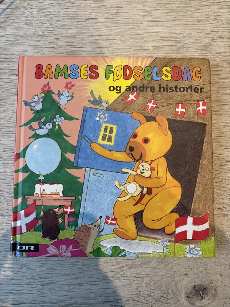 Bamses fødselsdag bog