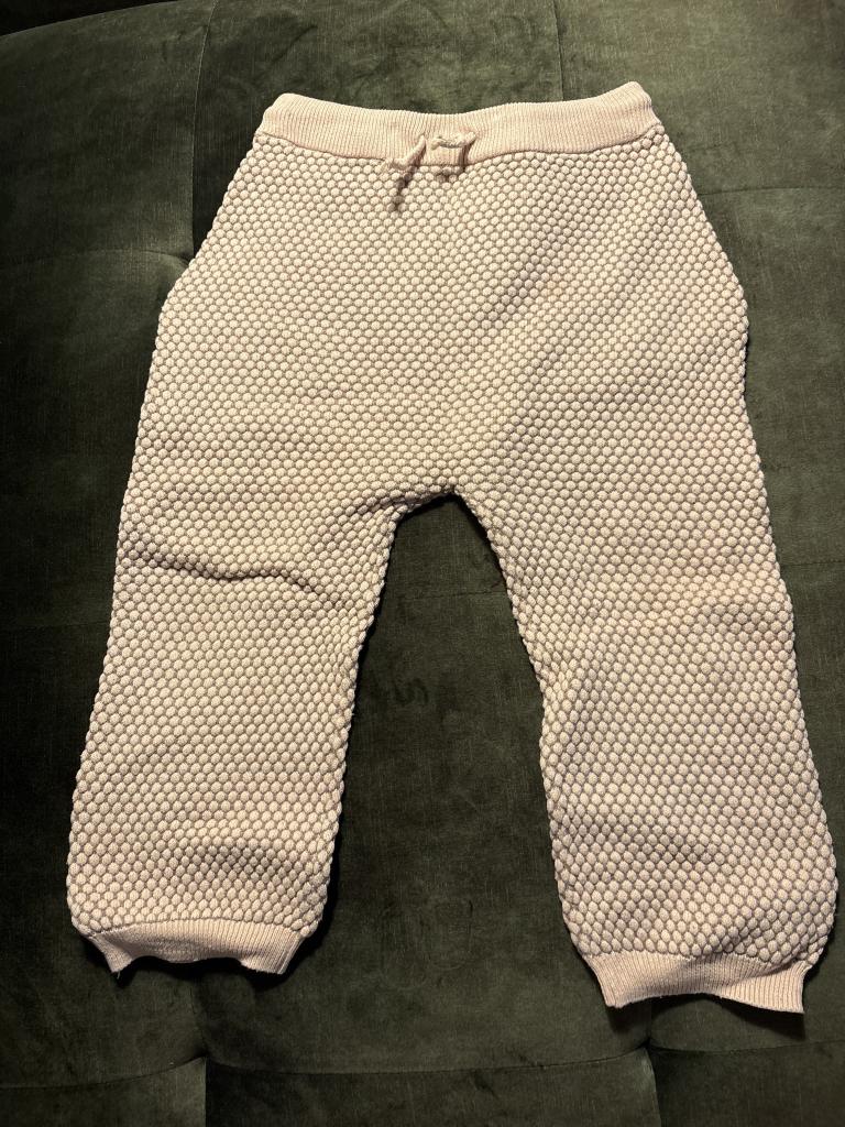 H&M strikket bukser