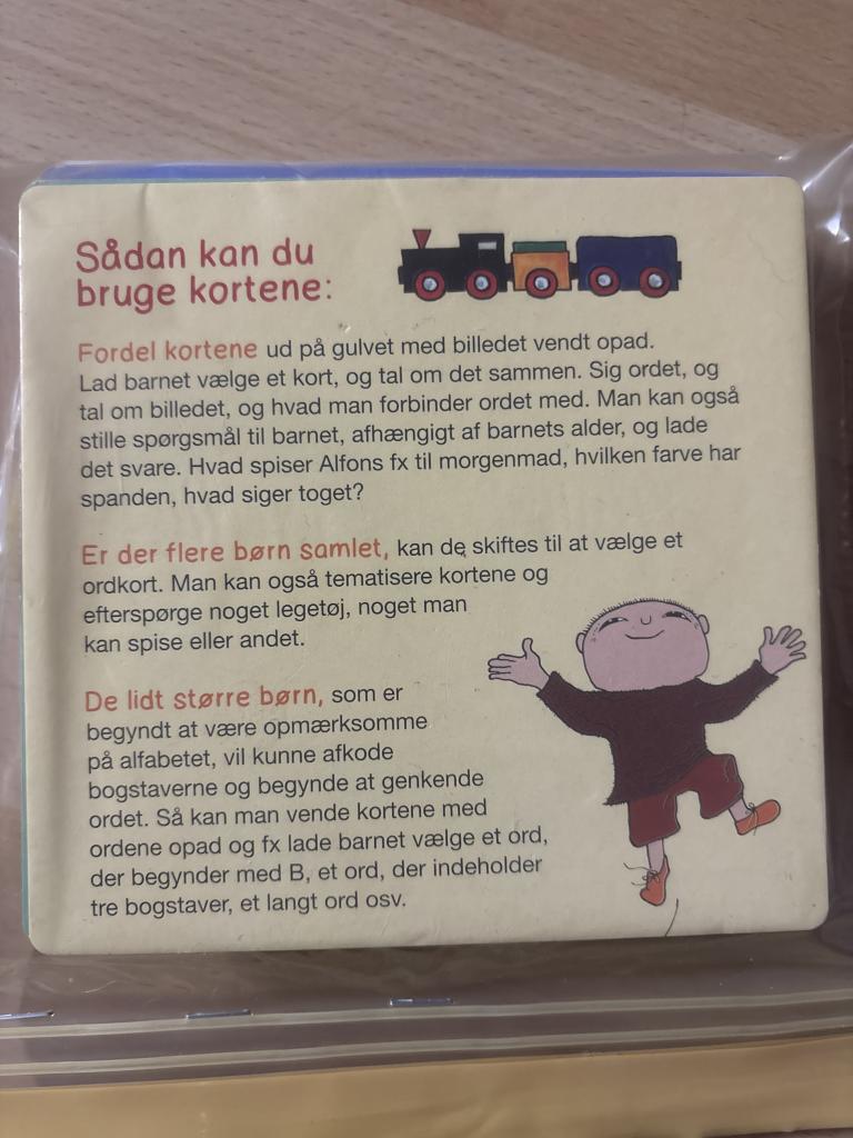 Alfons Åberg ordkort