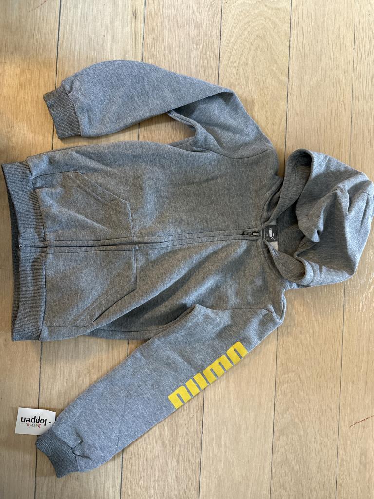 Puma lyn-trøje grå 116