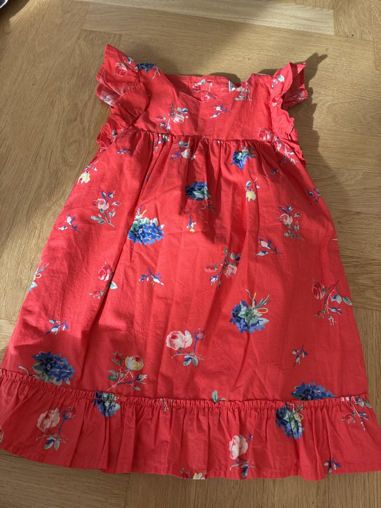Gab rød kjole 4 år