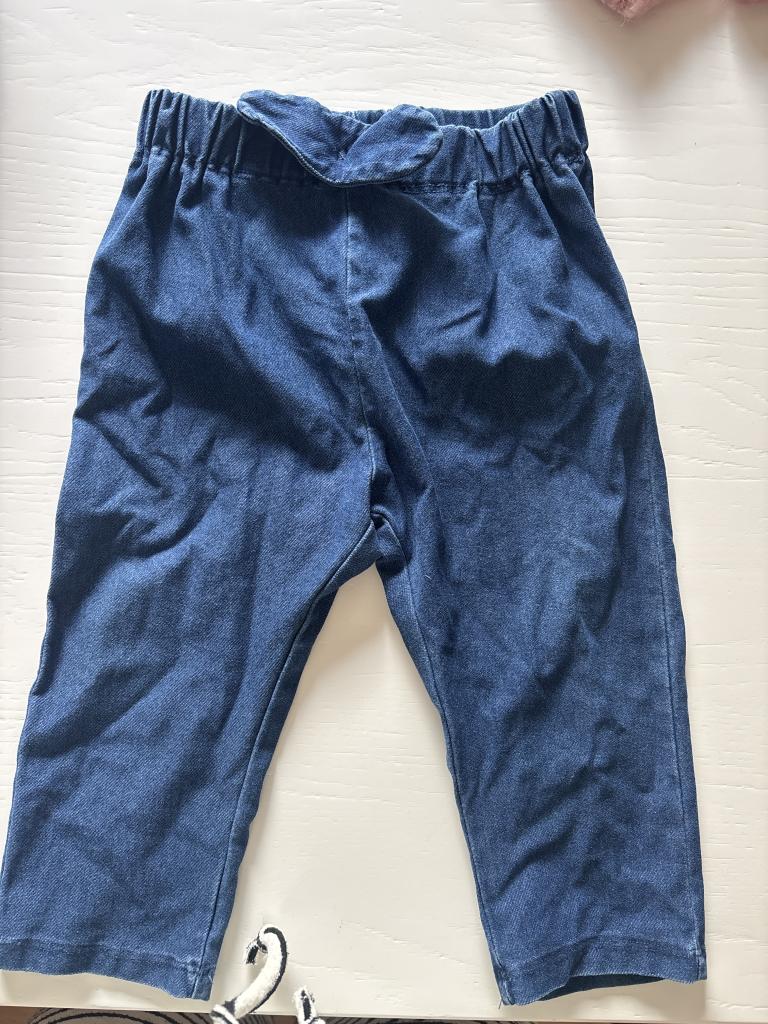 O H&M jeans str 80