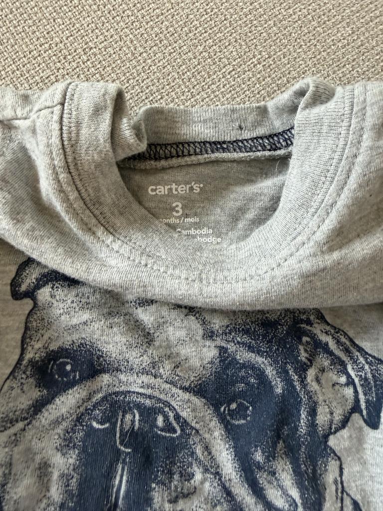 Carter's bluse med hund