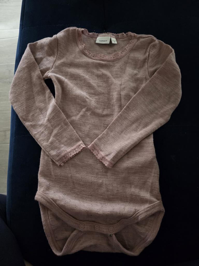 Ni uldbody lyserød 92