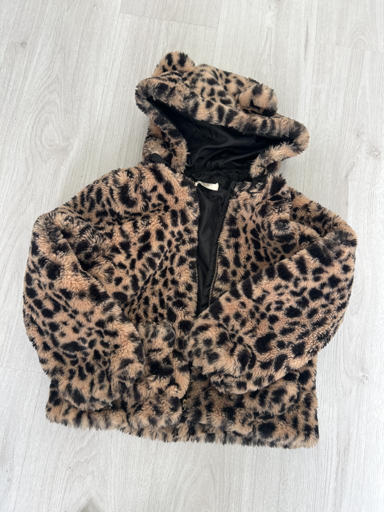 H&M leopard jakke