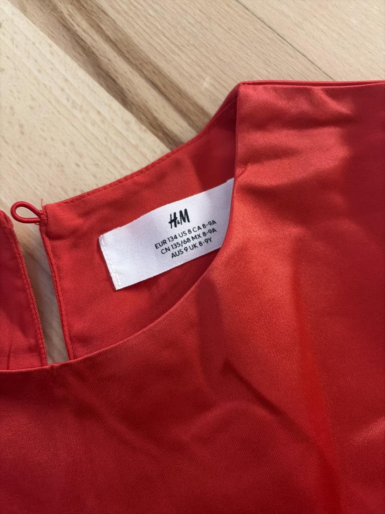 H&M rød kjole