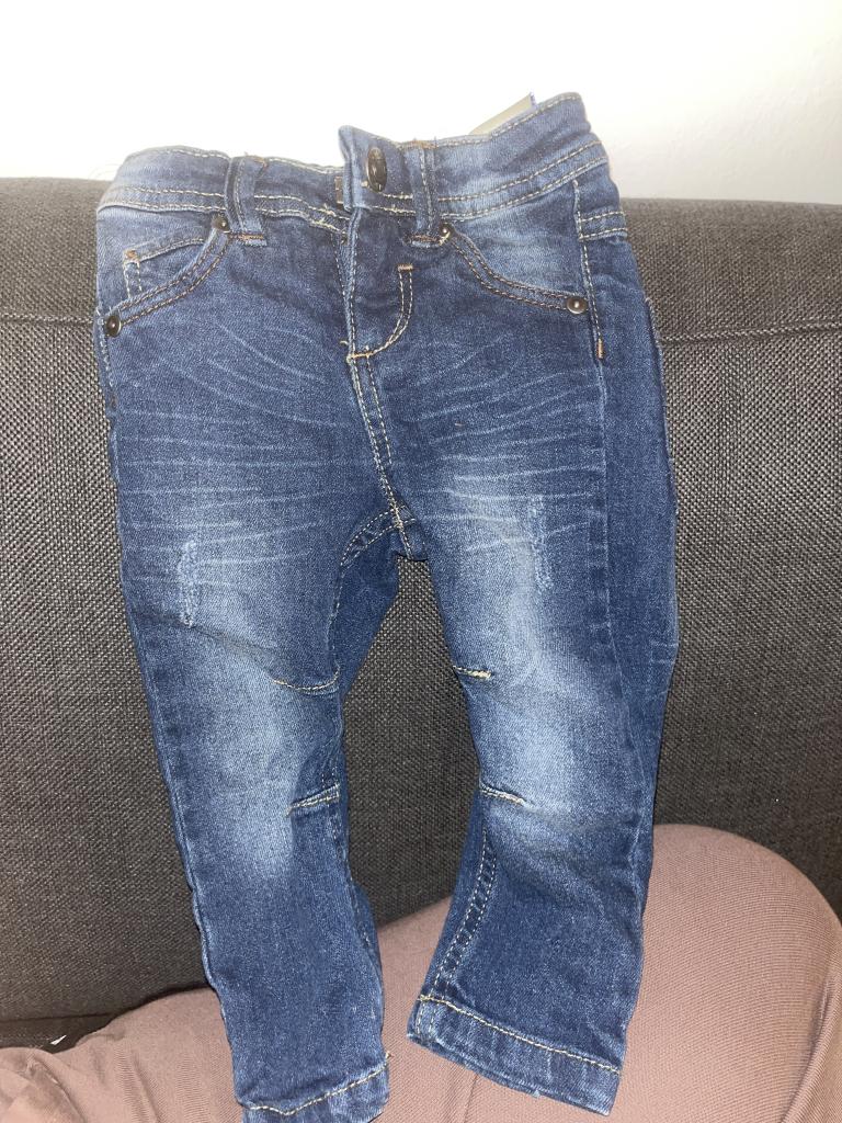Blå jeans str. 80