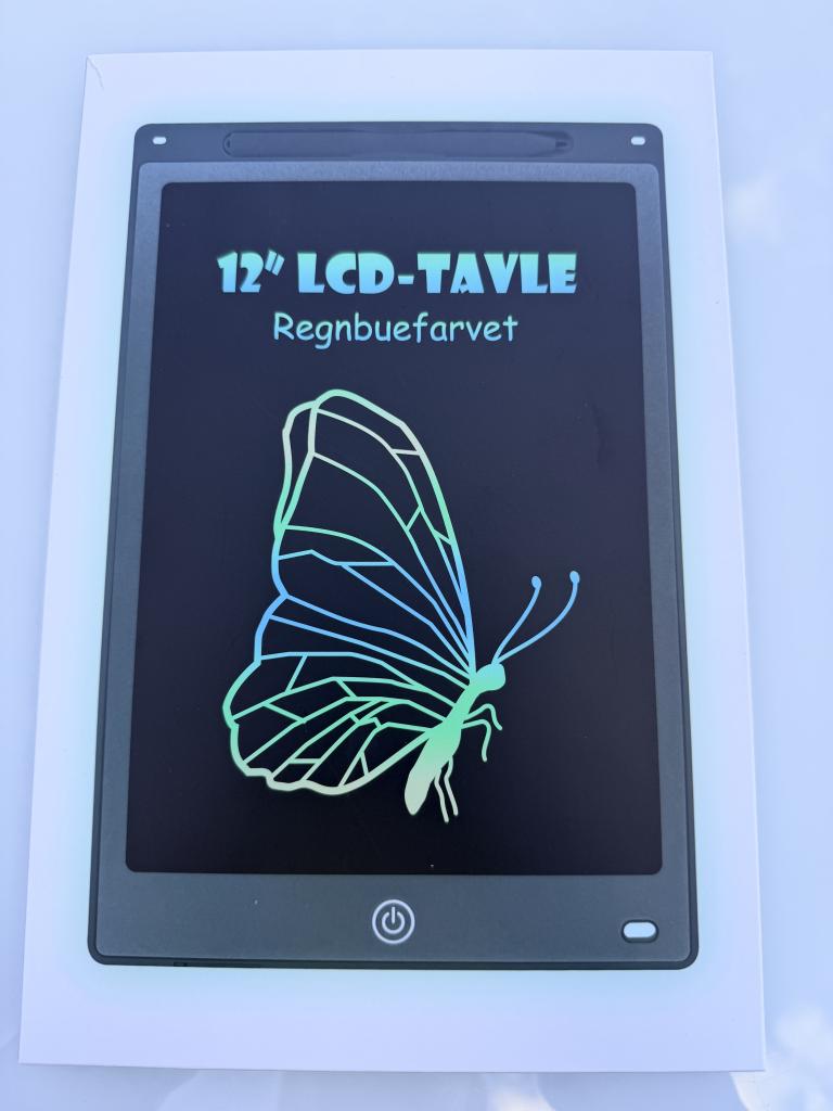 12 tommer LCD-tavle