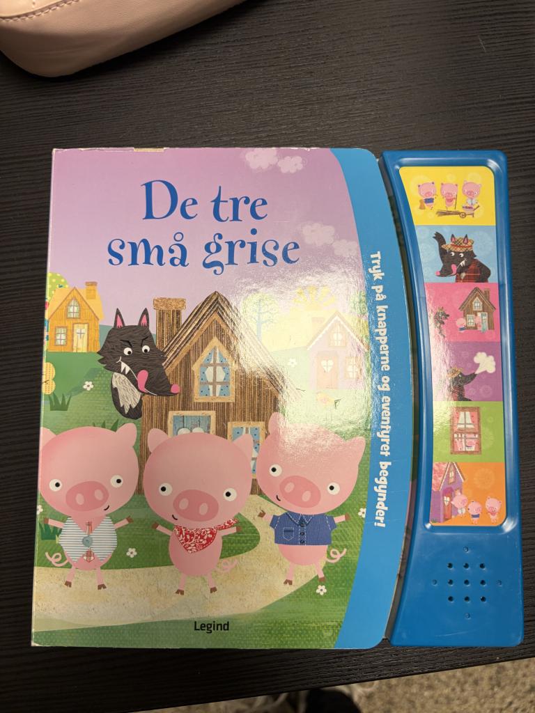 De tre små grise lydbog