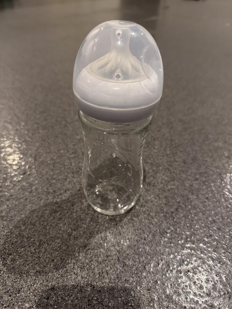 Avent sutteflaske glas
