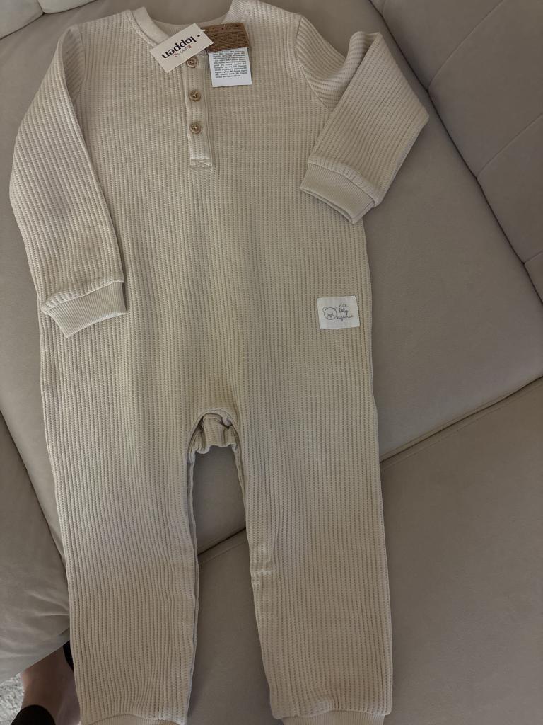 Beige heldragt Ny 80