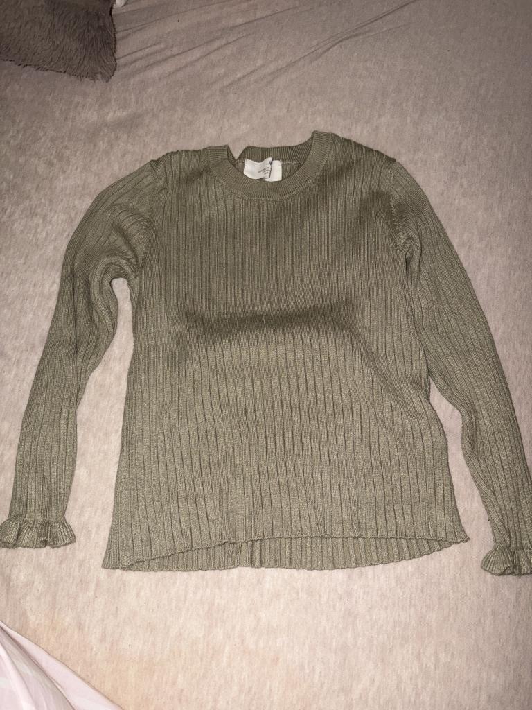 H&M strikbluse