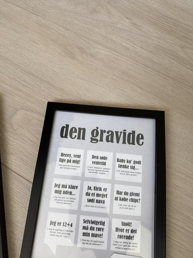 Den gravide plakat