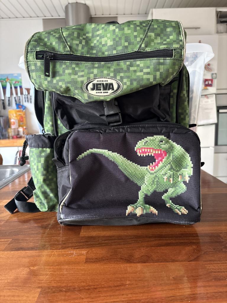Dino Skoletaske