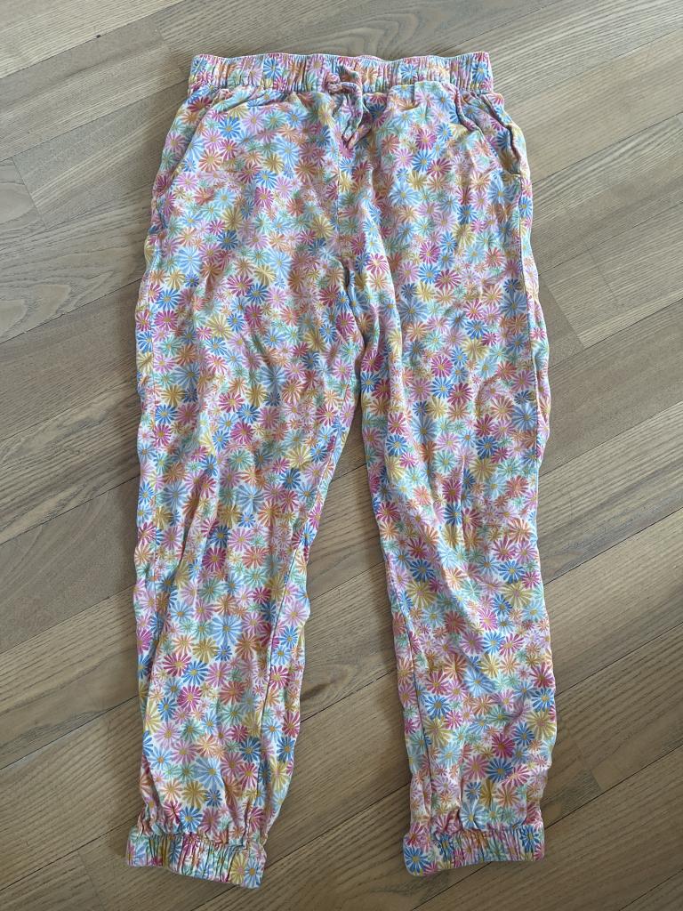 H&M blomst bukser 122