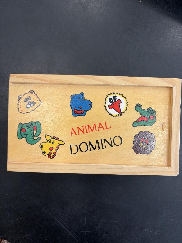 Animal domino spil