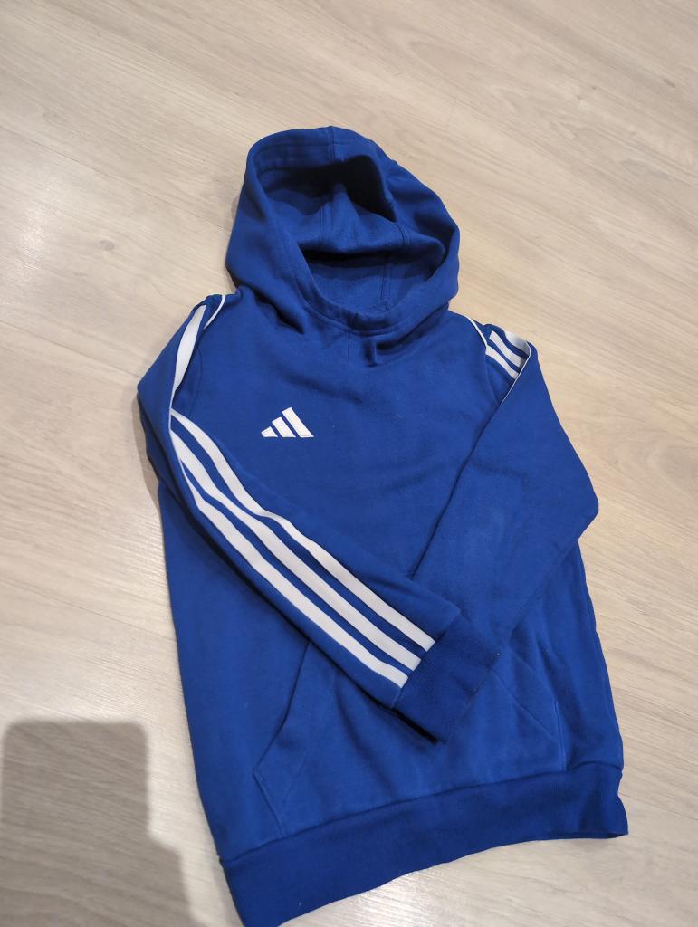 Adidas blå str. 7-8 år