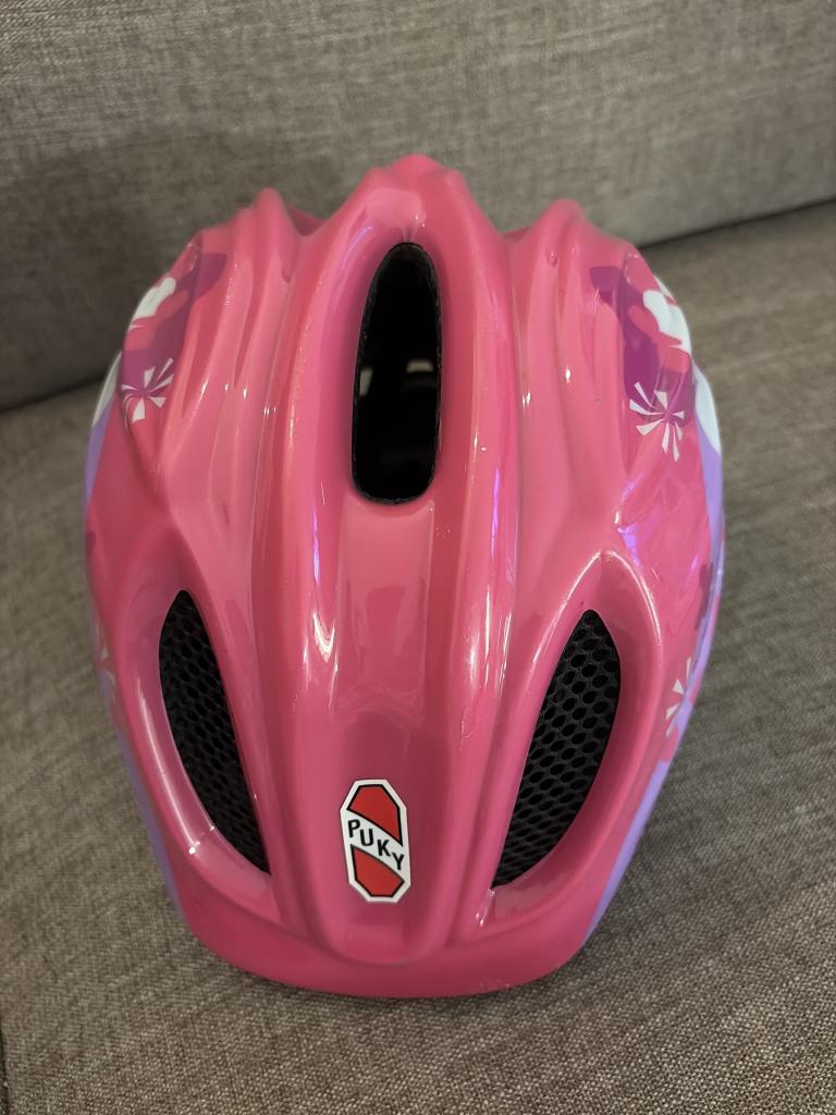 Pult cykelhjelm pink