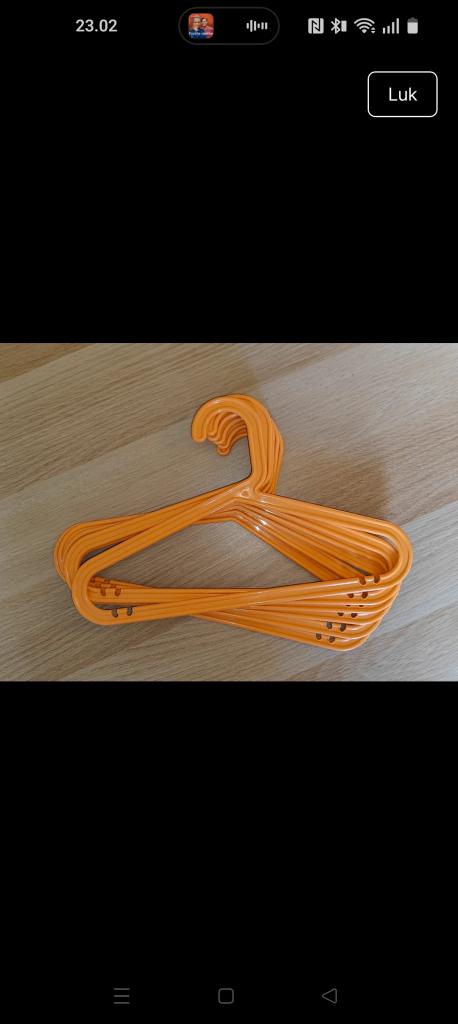 Børnebøjler orange x6