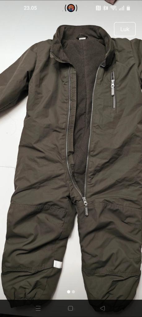 HM flyverdragt khaki