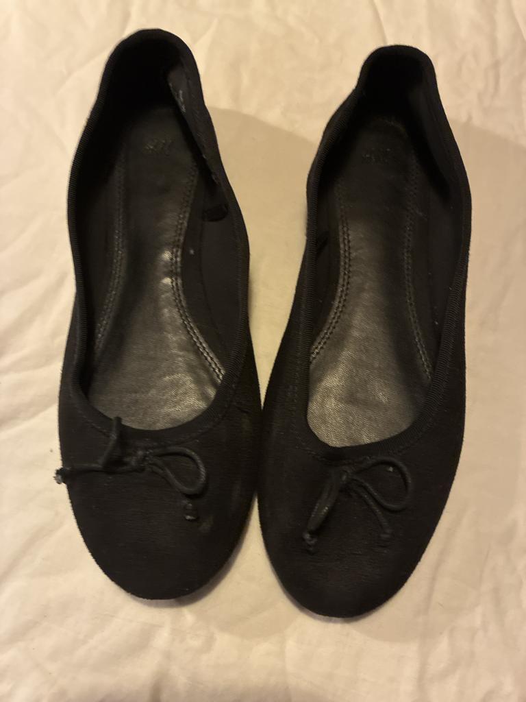H&M sorte ballerinasko