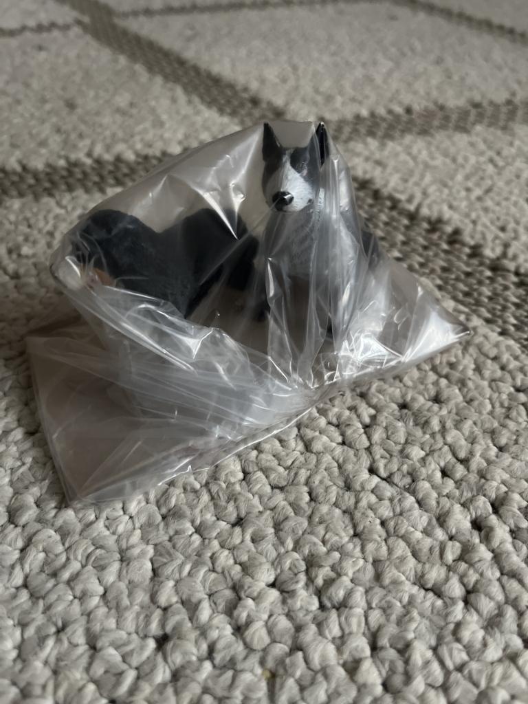 2 Schleich hunde figure